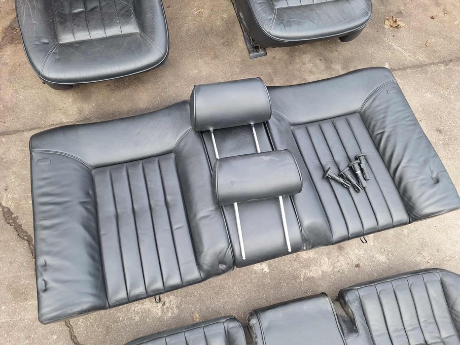 Fotele Audi A8 D2 Soul Lift Kanapa komplet Siedzenia skóra