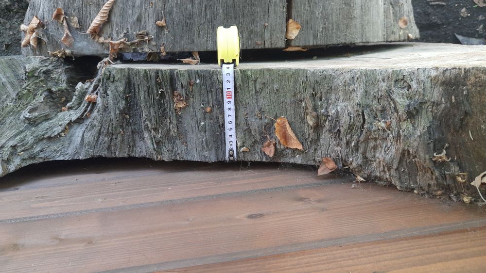 plastry drewniane na stół