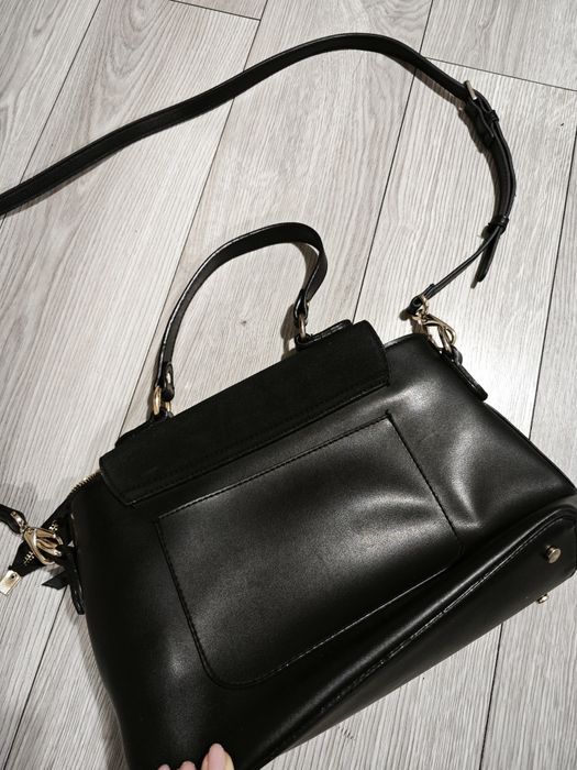 Torebka czarna na ramię i do ręki. Chloe