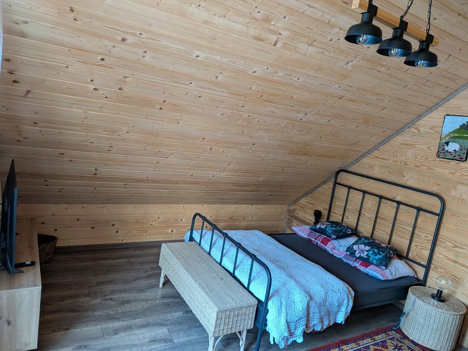 Całoroczny domek z banią "Sosnowy Brzeg" Królowe Stojło