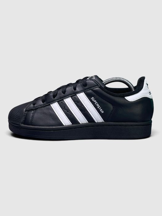 Buty Sportowe Adidas Superstar II Czarny Biały Rozmiar 38