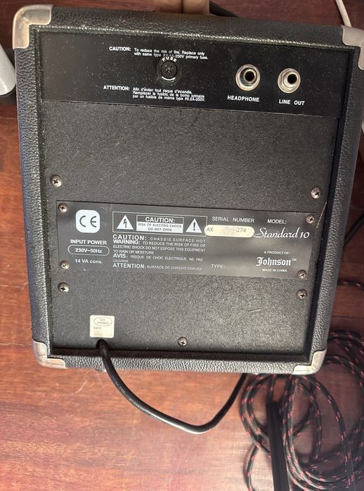 Caixa de som para guitarra