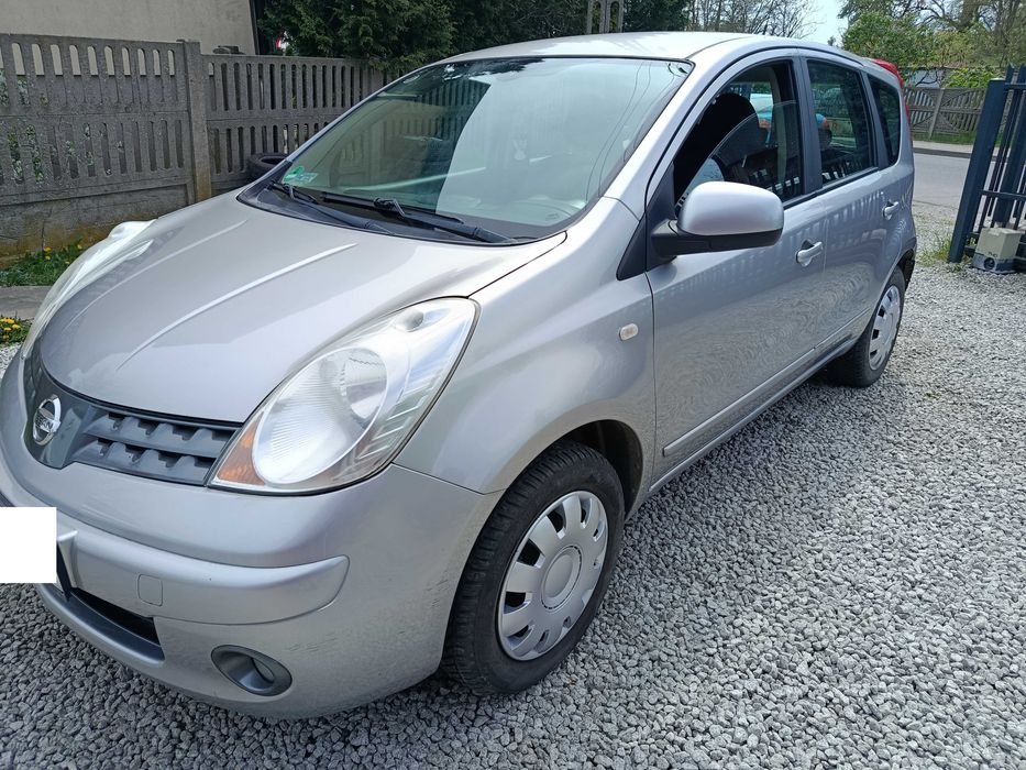 Sliczny i Zdrowy Nissan Note 1,4Pb Zadbany 2009r TANIO Zamiana tez