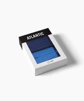 Труси АТЛАНТІК сімейні чоловічі ATLANTIC вільного крою набіри з 2 штук