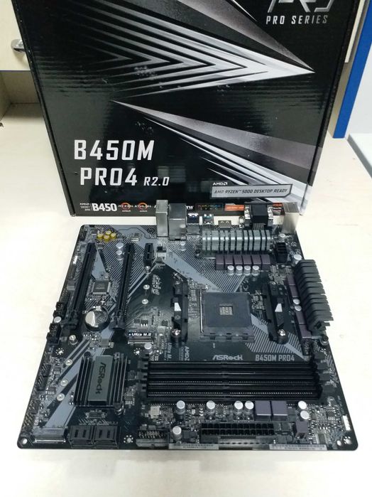 asrock b450m pro4 - Купить электронику - Цены на OLX.ua