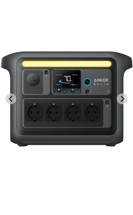 Зарядна станція Anker Solix C10000x, безперебійник для газового котла.