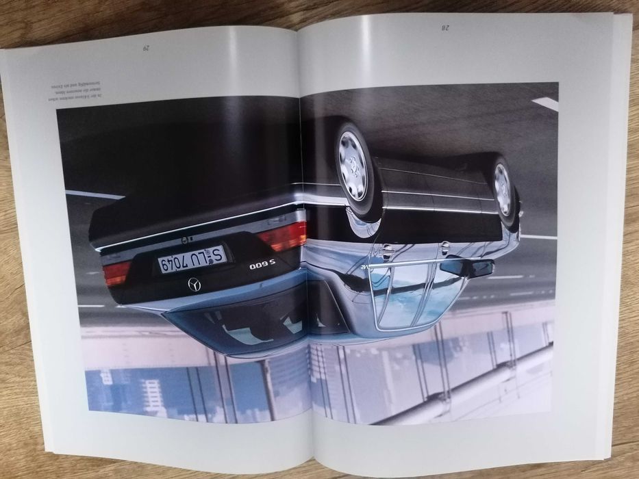 Prospekt Mercedes C W202 E W124 S W140 SL R129 dodatki i akcesoria