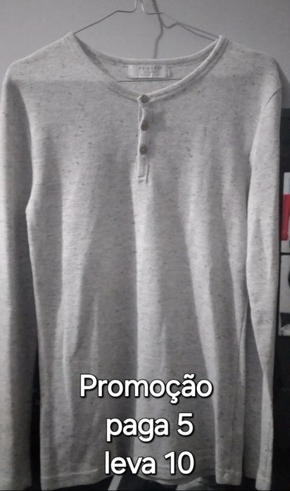 Camisola de manga comprida