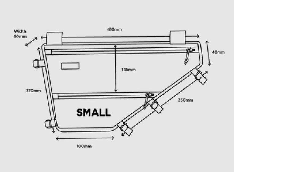 Restrap Full Frame Bag Small 6l torba bikepacking