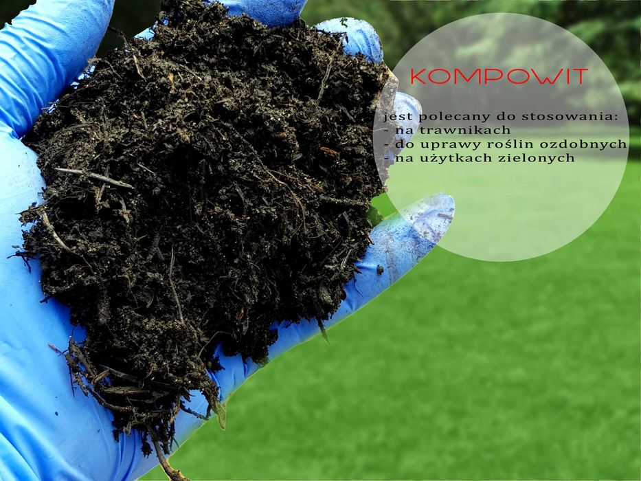 KOMPOVIT Kompost OGRODNICZY 40L idealne podłoże do pielęgnacji ogrodów