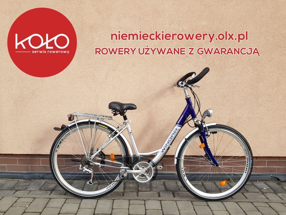 Rower damski trekkingowy WINORA koła 28 SHIMANO NEXUS aluminium okazja
