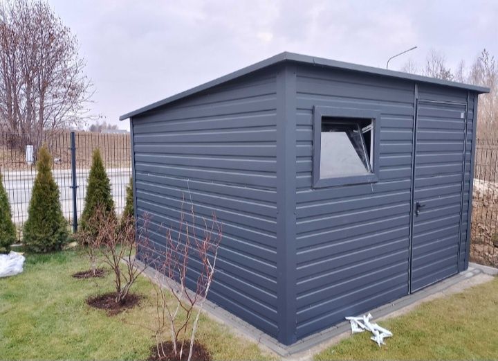 Blaszane domki ogrodowe z możliwością wykonania na wymiar