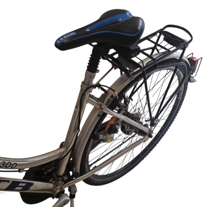 Rower damka ITB TREKKING 300 srebrny 26"