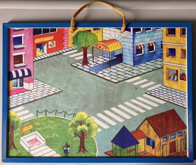 2 Quadros Magnéticos + Conjunto de Ímanes