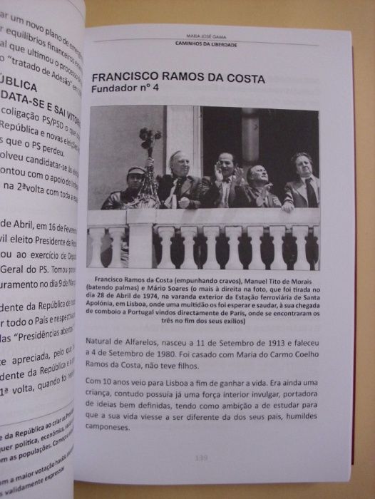 Caminhos da Liberdade de Maria José Gama