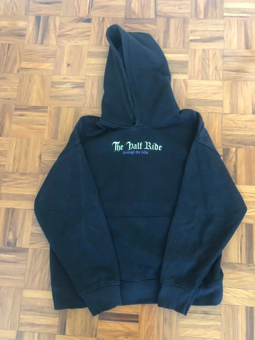 Hoodie da zara preto "The Half Ride through the hills" Tamanho: 11-12