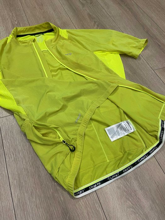 |2XL-XL| Чоловіча Велофутболка Craft / Велоджерсі / Джерсі Craft Hypervent ADV Endurance Lumen Jersey