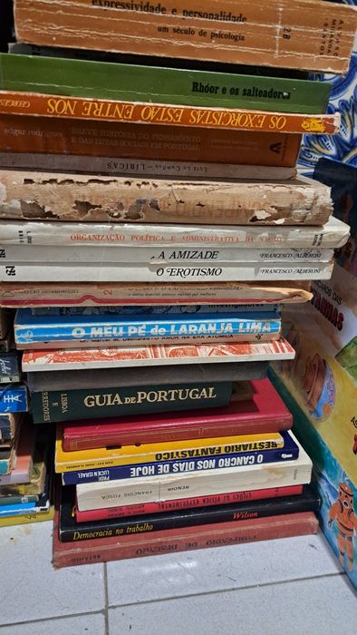 Diversos livros de vários estilos 1 euro cada