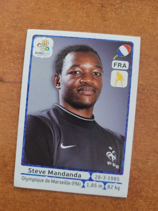Naklejka Panini - Steve Mandanda