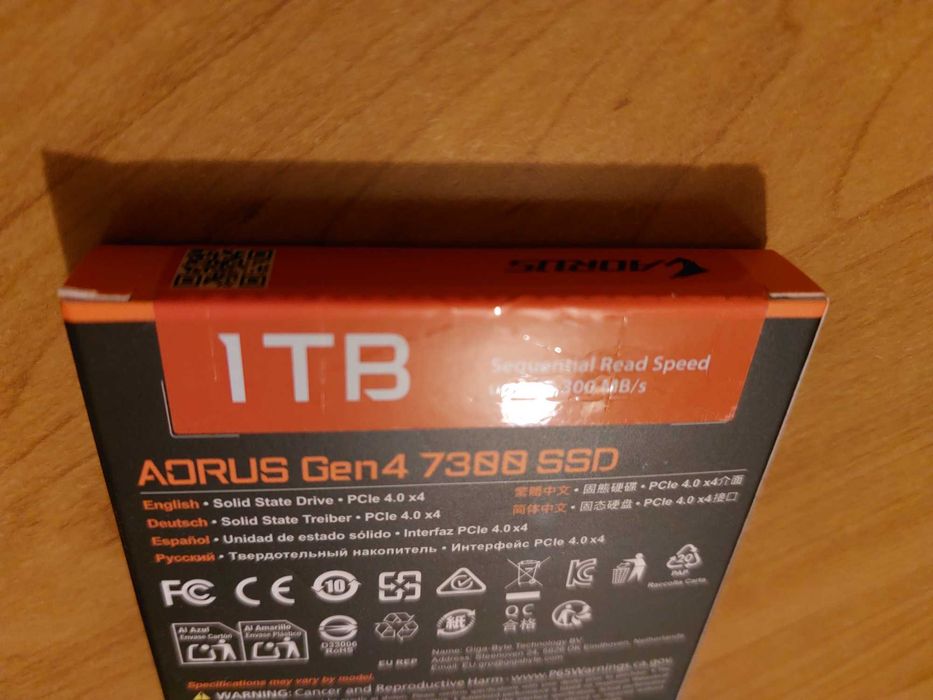 Dysk SSD Gigabyte Aorus 7300 1TB