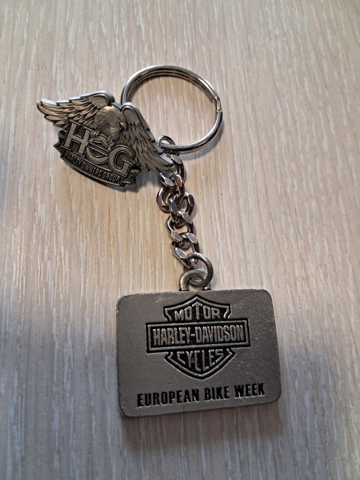 Колекційний металевий брелок Harley-Davidson