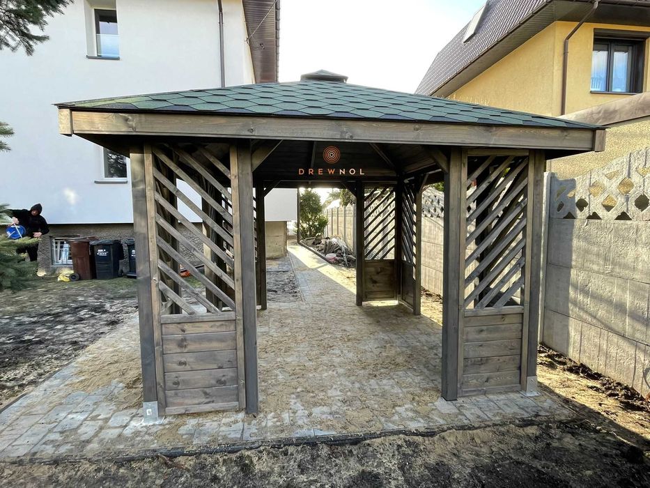 Altana ogrodowa, altanka, altany, wiaty, altanki, pergola, drewutnia.