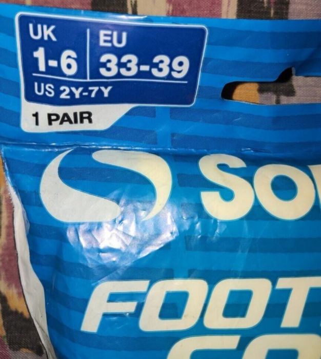 Детские футбольные гетры-носки Sondico,  33-39р