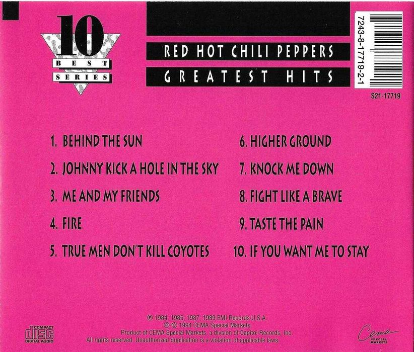 Red Hot Chili Peppers - Greatest Hits