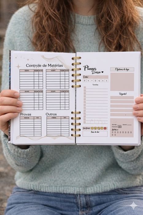 Planner escolar personalizado