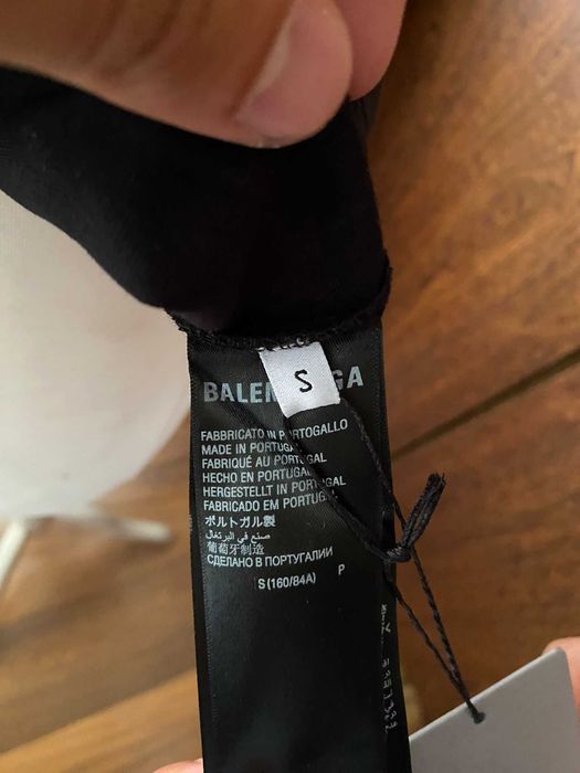 T Shirt Balenciaga Logo black