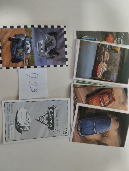 (D3) Cromos de 8 coleções