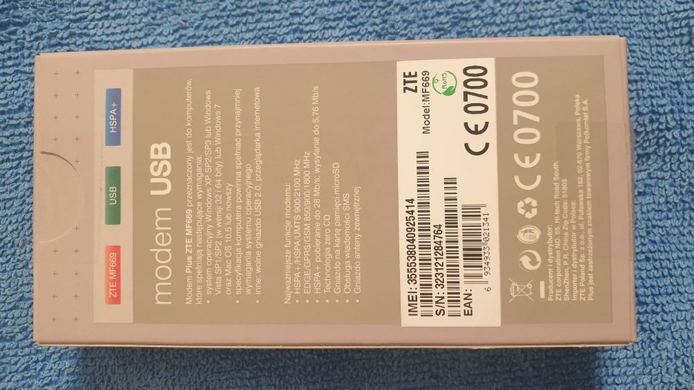 Modem USB ZTE MF669