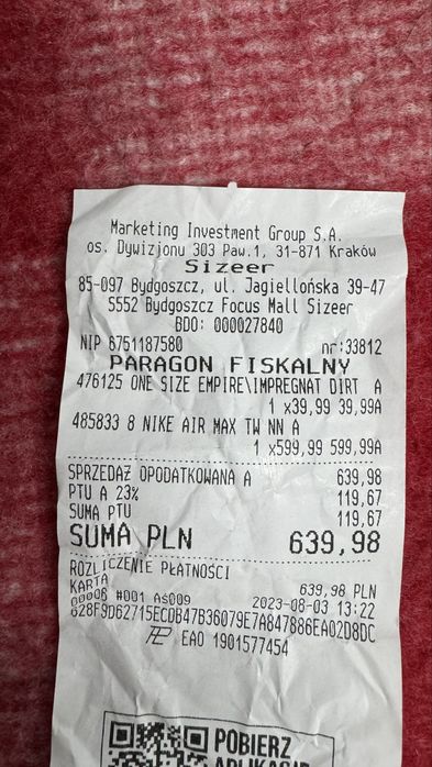 Nike Airmax TW rozmiar 41