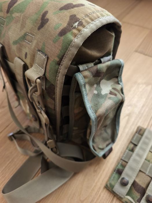 Сумка для протигаза GSR Gas Mask Respirator Field Pack Bag/Сухарка. MTP Британія, мультикам оригінал. б/у.