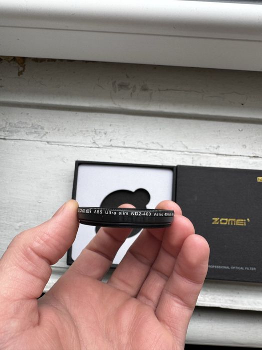 Светофильт ZOMEI 49 мм ABS ULTRA SLIM ND2 - ND400