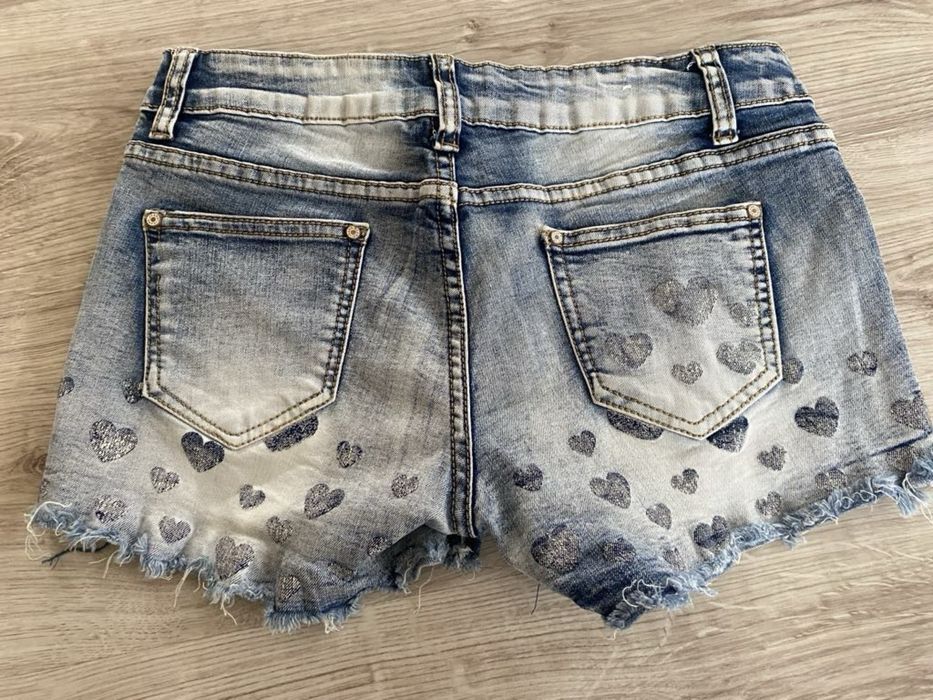 spodenki jeansowe 170