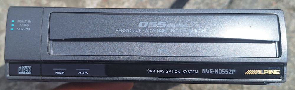 Alpine NVE-N055ZP + Alpine TME-M006SP Radio z nawi. + LCD