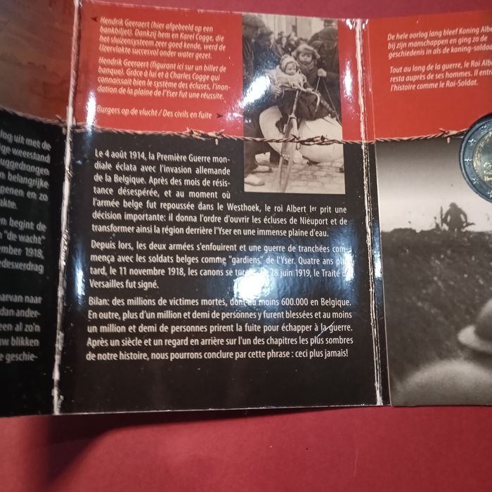 Moeda Coincard BÉLGICA 2014