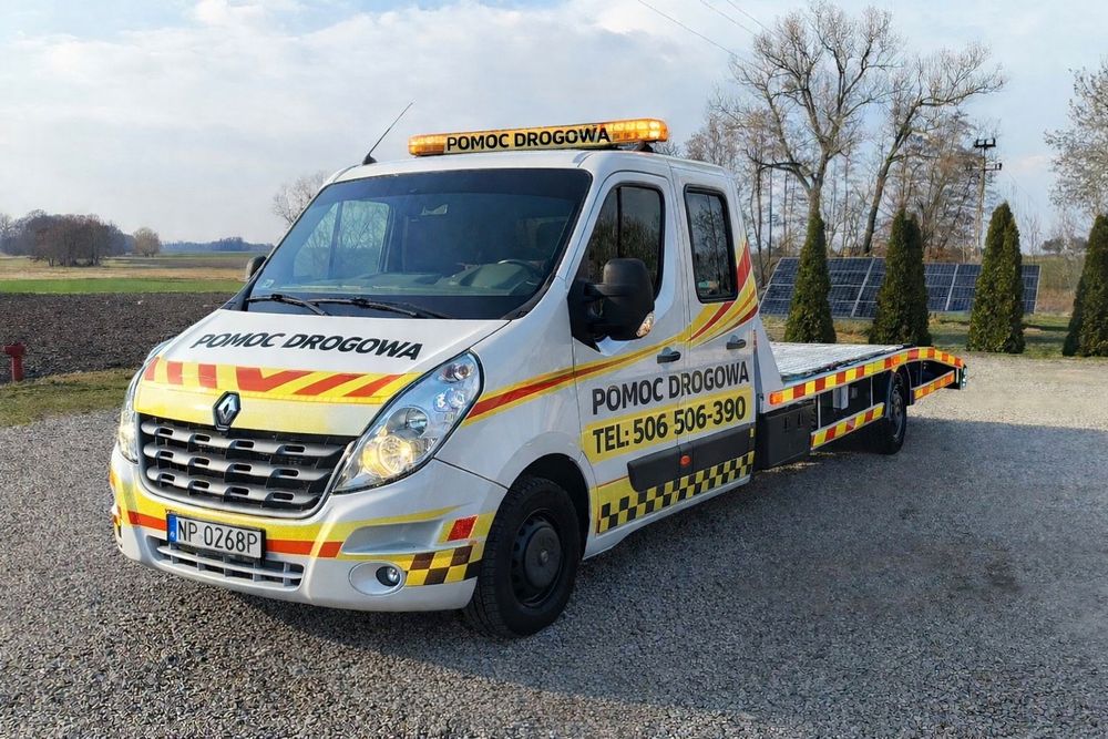 Pomoc drogowa Płońsk 24h laweta holowanie