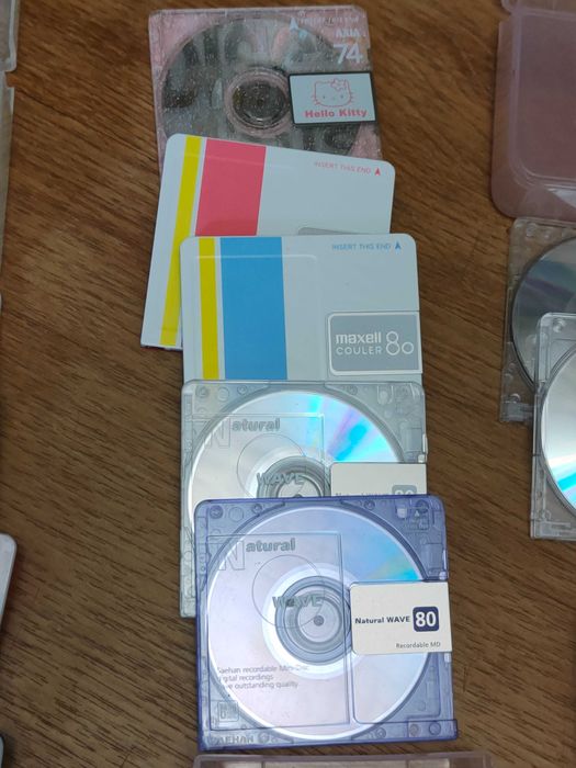 MD MiniDisc 74, 80 minut
