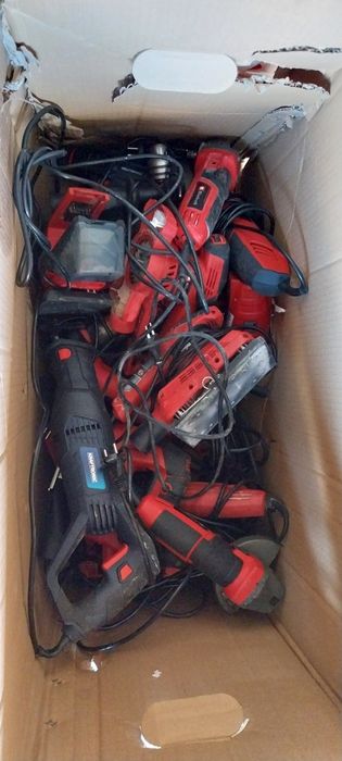 Mix box elektronarzedzia uszkodzone