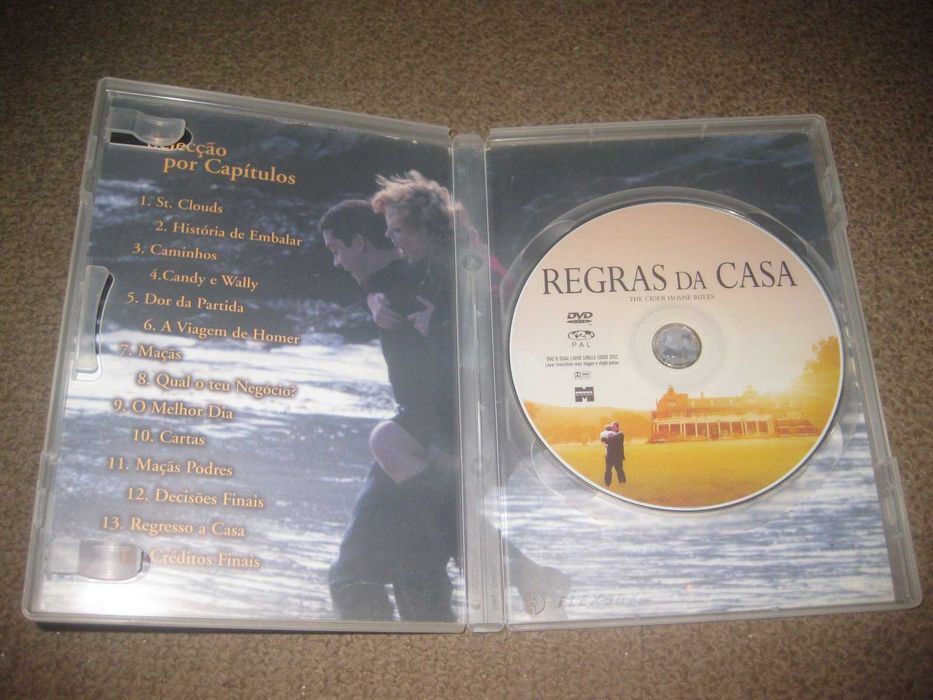 DVD "Regras da Casa" com Michael Caine/Raro!