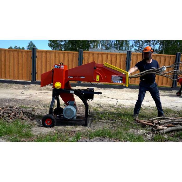 Elektryczny Rębak do drewna RE-100 7,5KW dostawa cała Polska raty