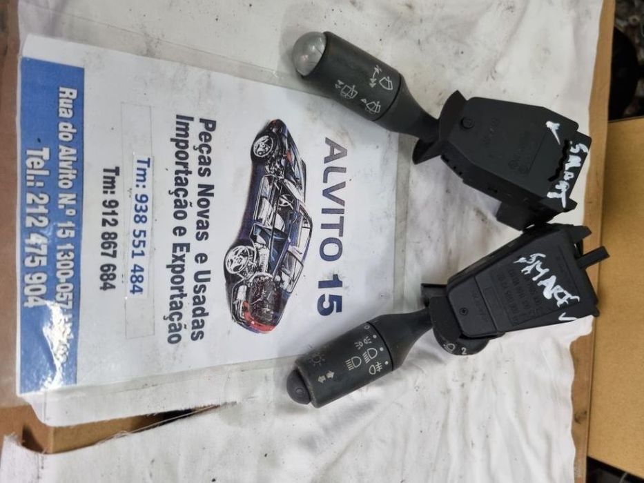 comutador de luzes e limpa para-brisas Smart Fortwoo(só  o de limpa