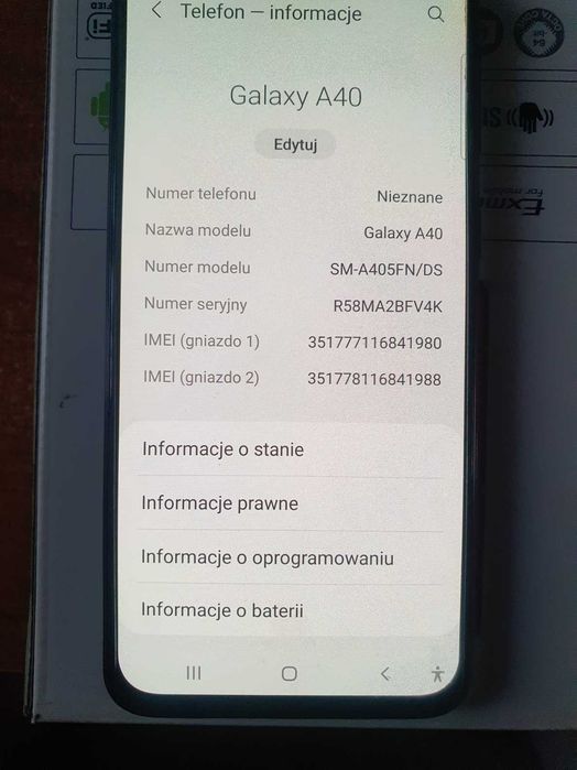 samsung galaxy A 40