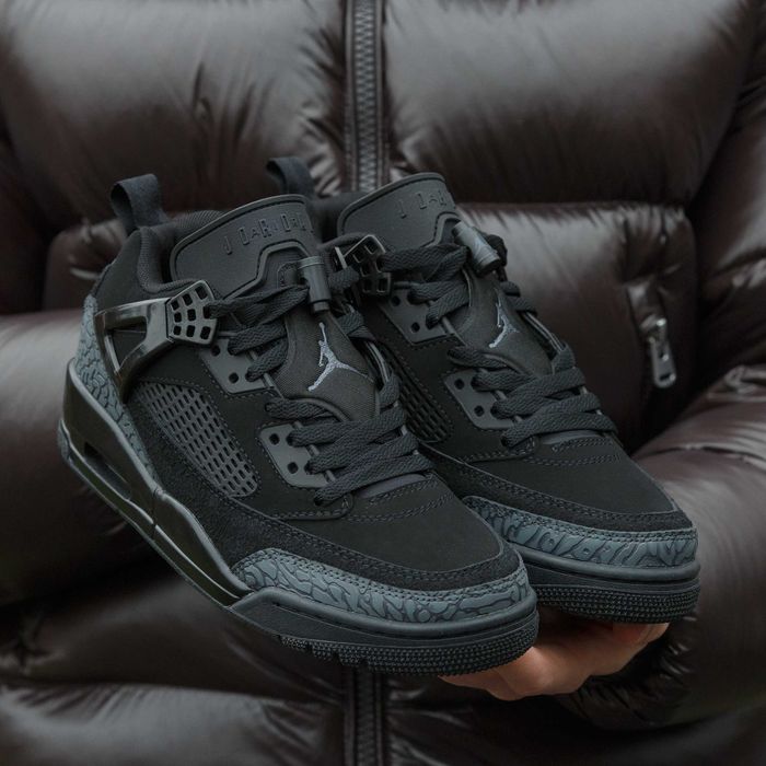 Чоловічі Кросівки Air Jordan 3 Retro Low Black Cat 40-44 (Оплата при отриманні)