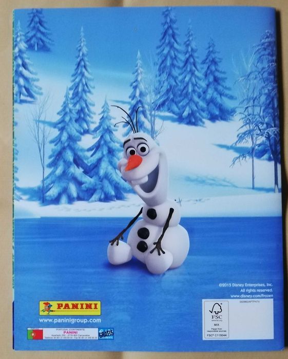 Caderneta Frozen (Panini)