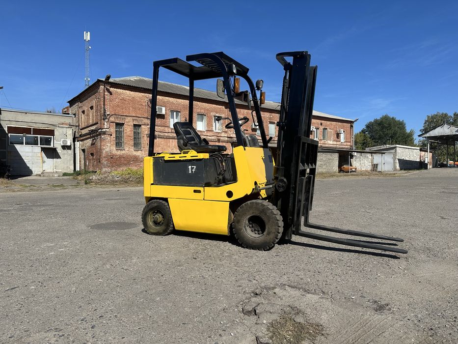 Электрический вилочный погрузчик TCM fb 15 мачта 3.0 м. Акб 480а/ч