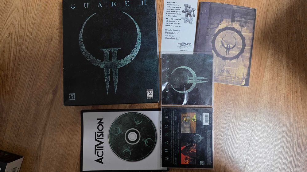 PC Quake 2 premierowe wydanie big box