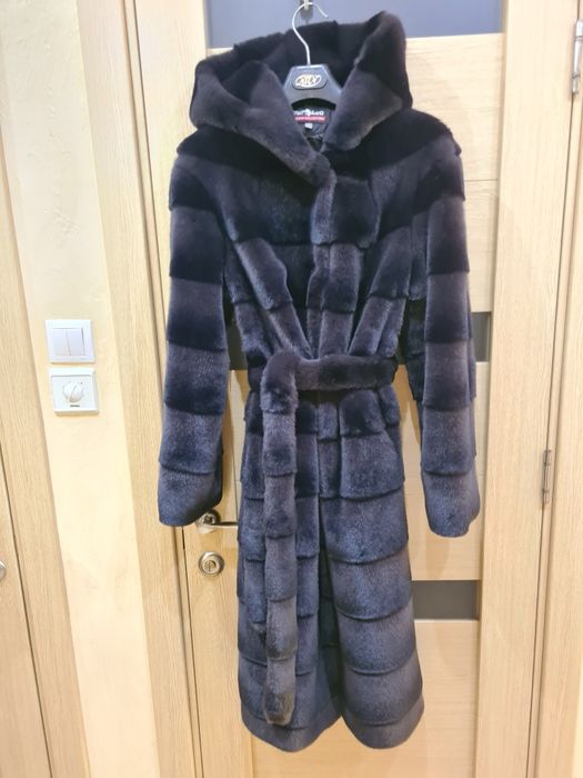 Шуба норкова екохутро, графіт